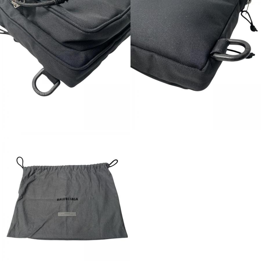 美品 バレンシアガ BALENCIAGA ボディバッグ ナイロン 593651 斜めがけ クロスボディ メンズ_9