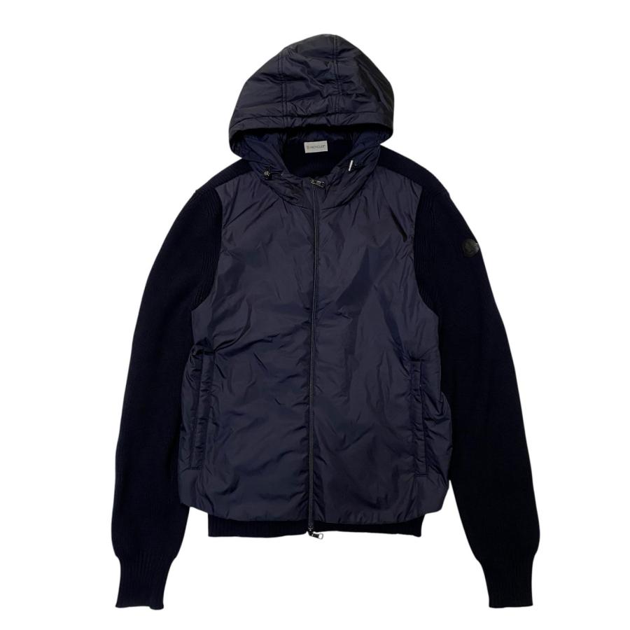 MONCLER（モンクレール） MONCER ニット切り替え ダウンジャケット XXL