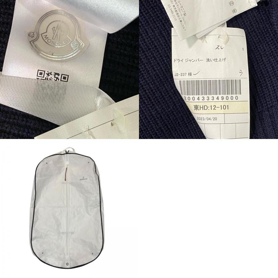 MONCLER（モンクレール） MONCER ニット切り替え ダウンジャケット XXL
