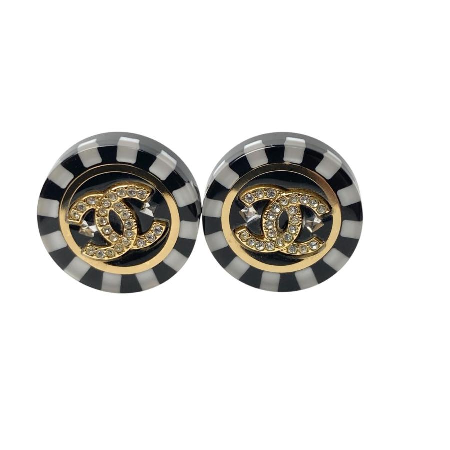 CHANEL（シャネル） 美品 ピアス ココマーク サークル GP D23 C 