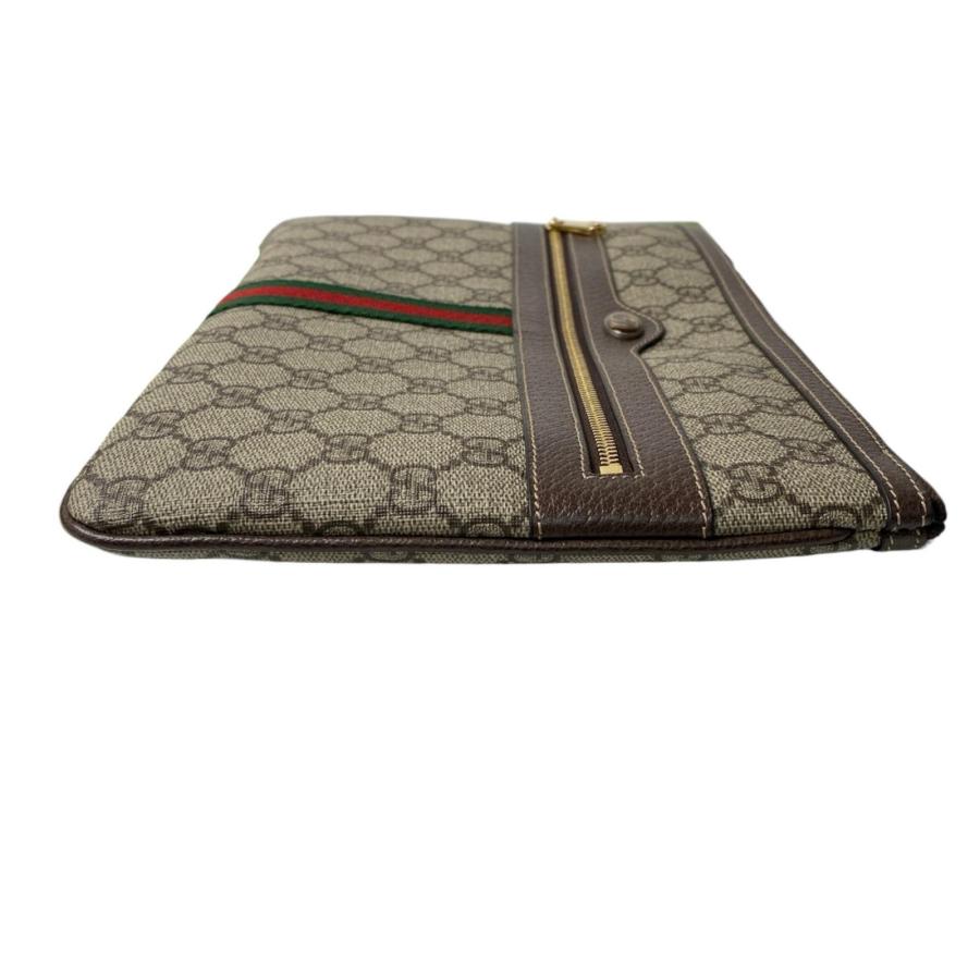 GUCCI（グッチ） 未使用 GUCCI GGスプリーム クラッチバッグ 517551