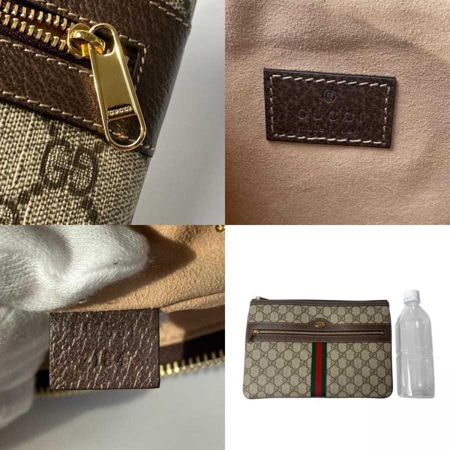 GUCCI（グッチ） 未使用 GUCCI GGスプリーム クラッチバッグ 517551