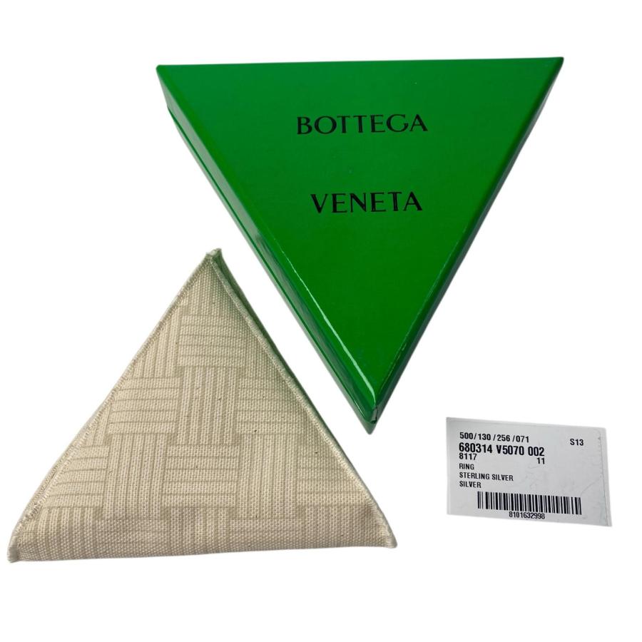 ボッテガヴェネタ BOTTEGA VENETA IDリング Ag925 日本サイズ 19号 