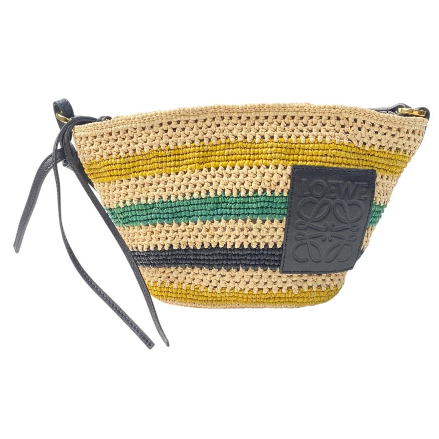 新品 ロエベ LOEWE レディース アナグラム カゴバッグ ショルダー 