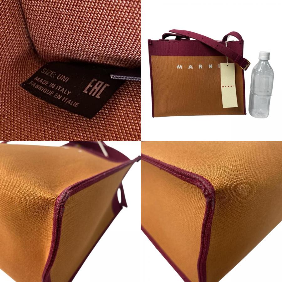 マルニ MARNI ジャガード ロゴ 2WAY ショルダーバッグ ハンドバッグ  斜めがけ クロスボディ レディース MARNI（マルニ） ジャガード ロゴ 2WAY ショルダーバッグ ハンドバッグ