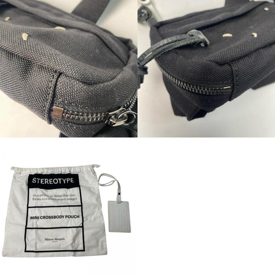 【ポジ】Madison Margielaメゾンマルジェラ　ボディバッグ Maison Margiela（メゾンマルジェラ） ボディバッグ キャンバス 斜