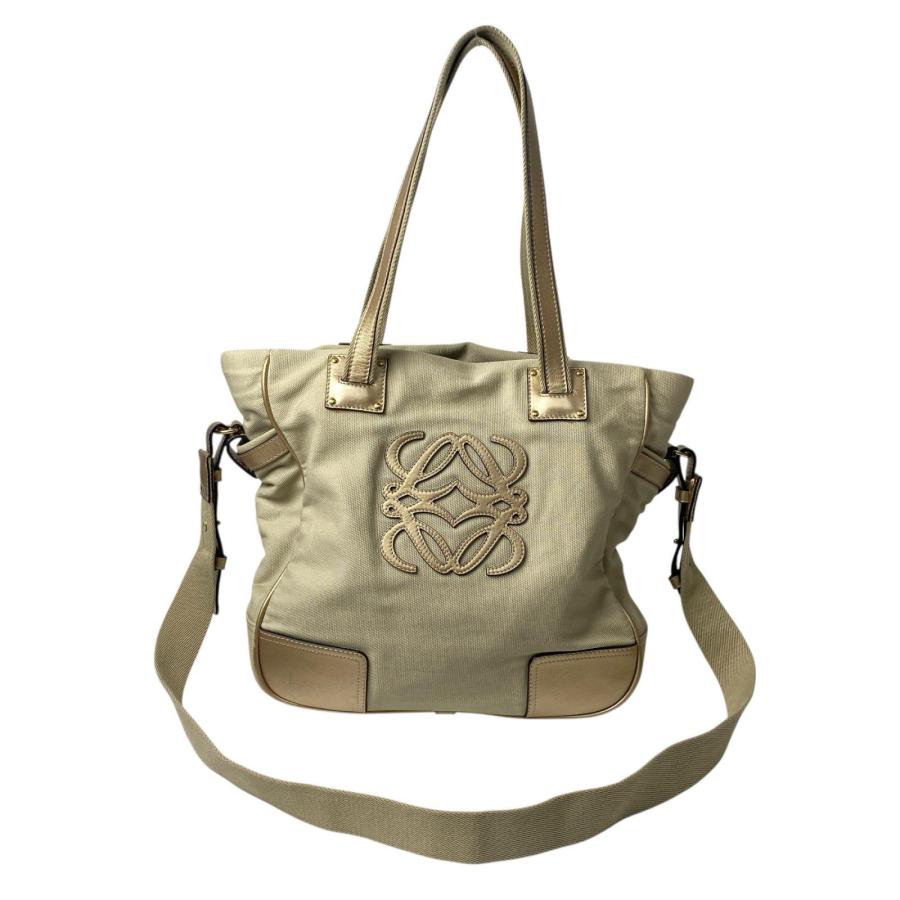 LOEWE（ロエベ） アナグラム 2way ショルダーバッグ トートバッグ 斜 