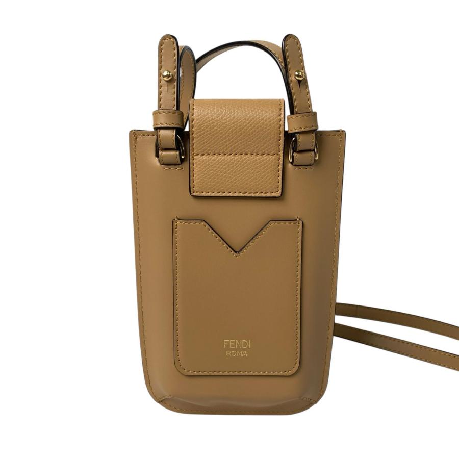 FENDI（フェンディ） 美品 FENDI FFダイヤモンド フォンポーチ 7AS188