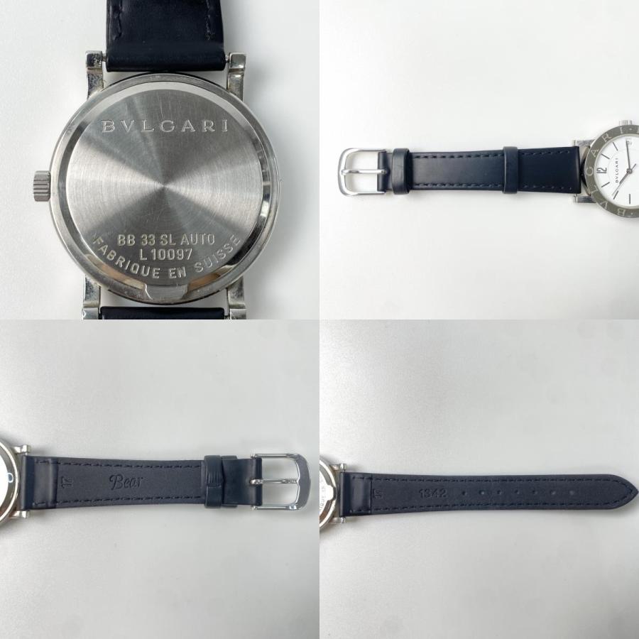 極美品 国内正規 完備 純正 BVLGARI BB33SL 定価50万 ブルガリブルガリ 
