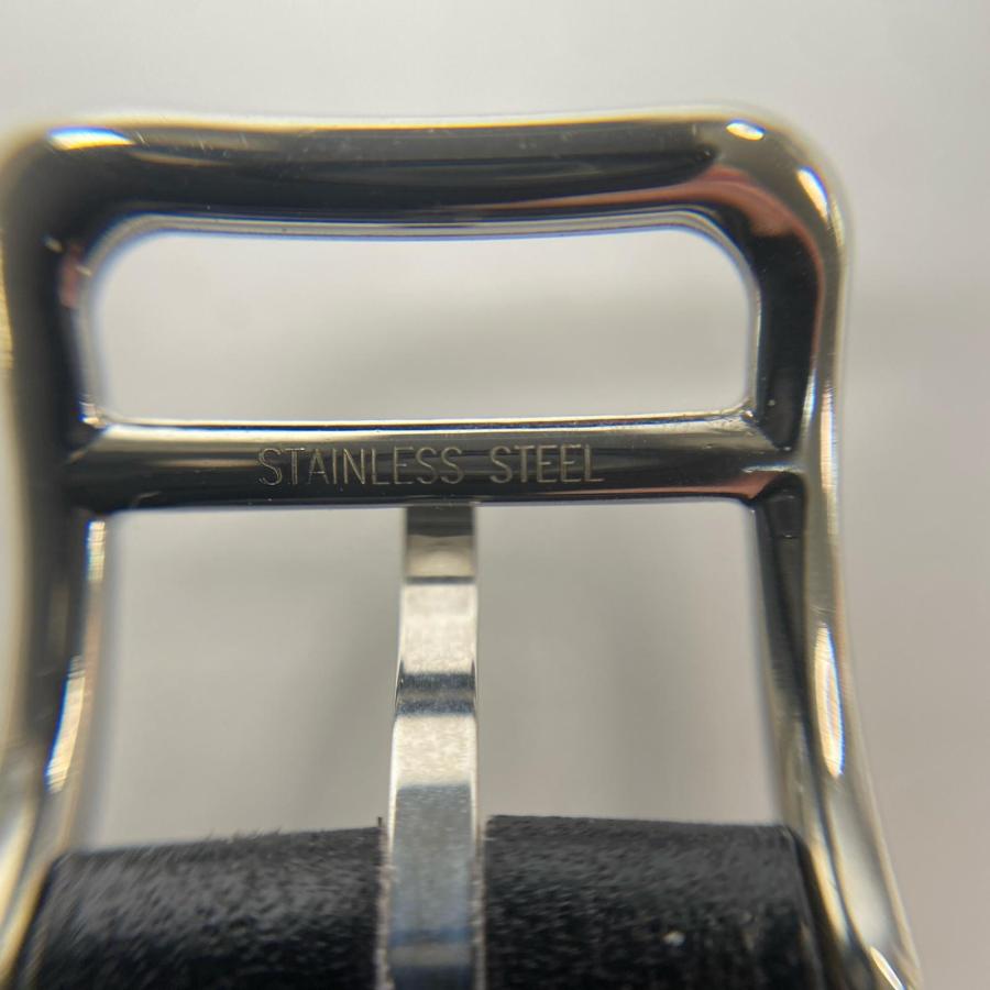 新品同様 エルメス HERMES レザー 時計 ウォッチ 替ベルト ノワール ブラック 四角F刻印 レディース HERMES（エルメス） 新品同様 レザー 時計 ウォッチ 替ベルト ノワール