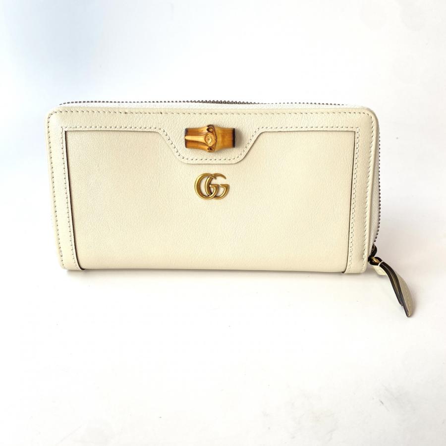 グッチ GUCCI レディース ダイアナ バンブー ジップアラウンドウォレット 長財布 658634｜ethical45｜02