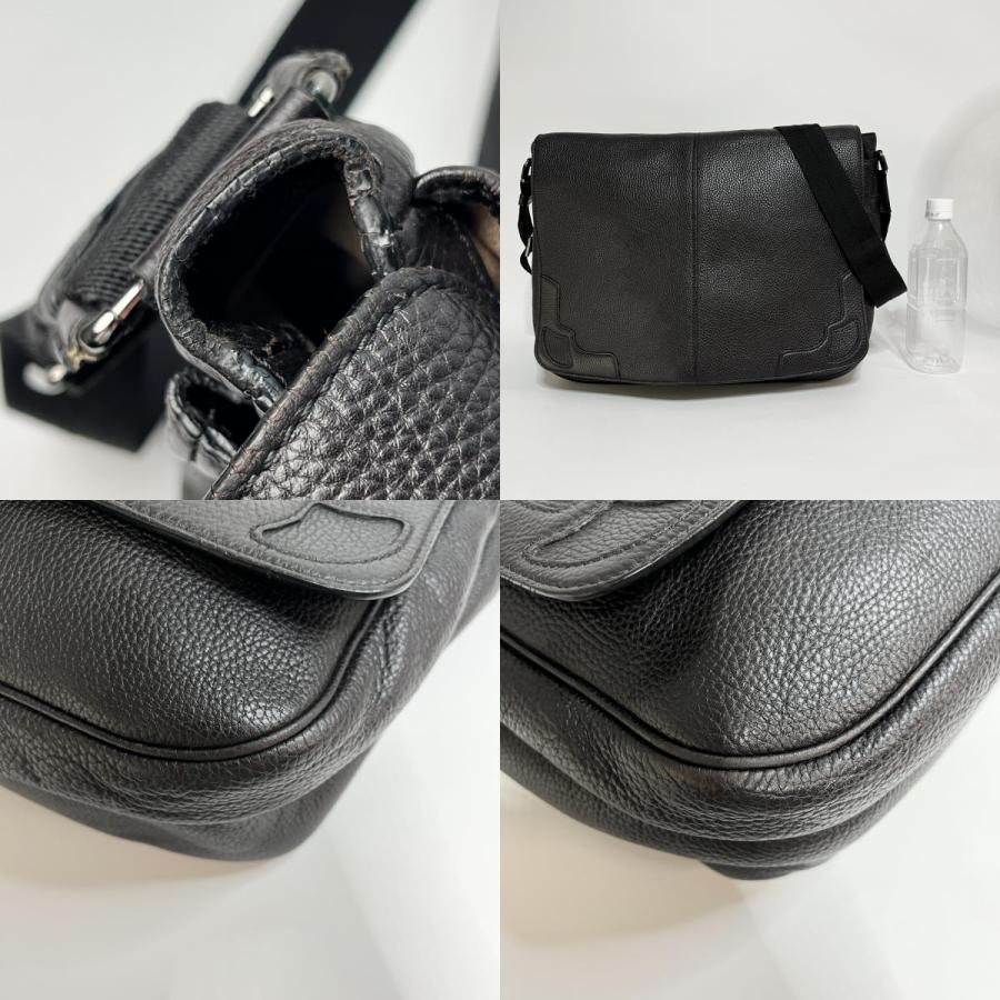 Cartier カルティエ メンズ レザー メッセンジャー ショルダーバッグ 