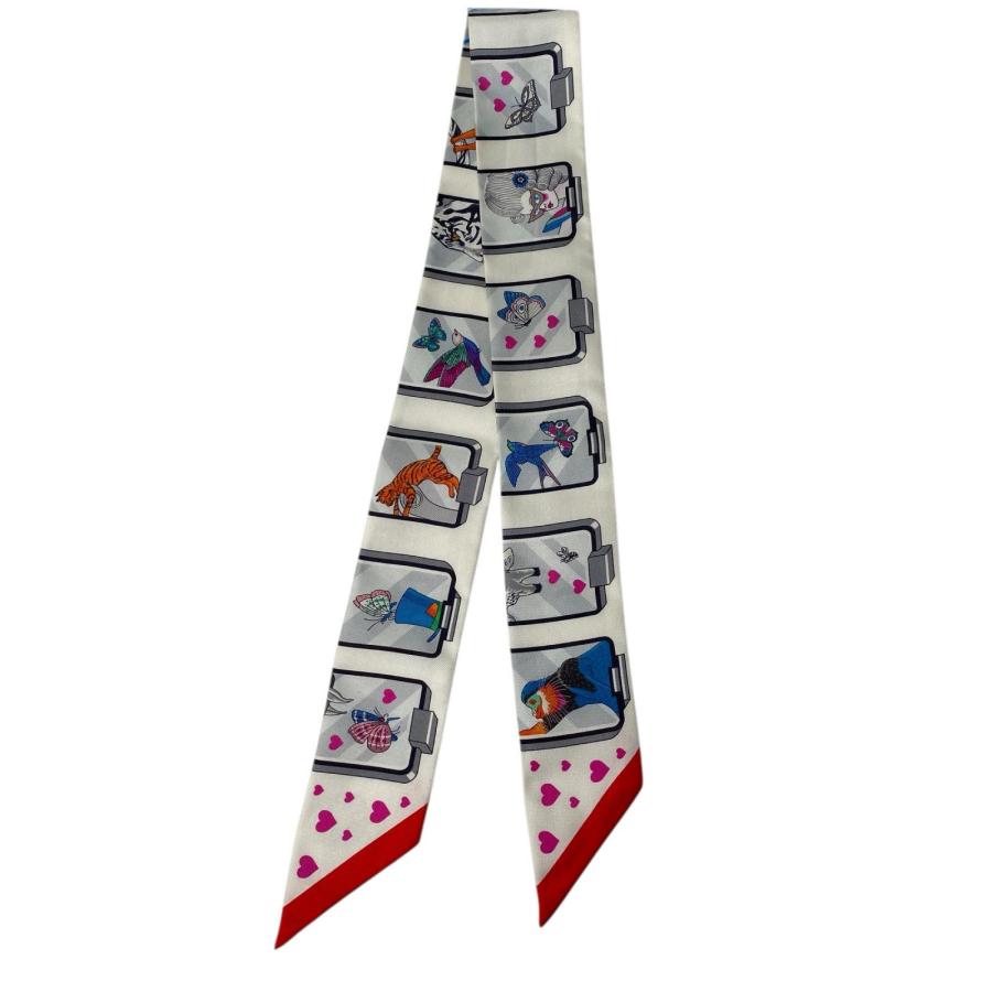 新品 未使用　HERMES エルメス　ツイリー　ストーリー　STORY HERMES（エルメス） 美品 エルメスHERME ツイリー エルメスストーリー