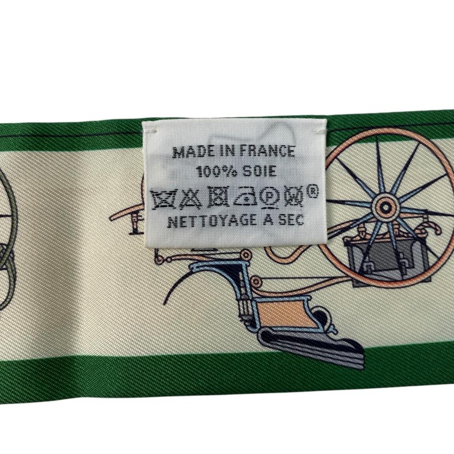 美品 エルメスHERMES ツイリー 馬車の変遷 新タグ HERMES（エルメス） 美品 ツイリー 馬車の変遷 新タグ レディース