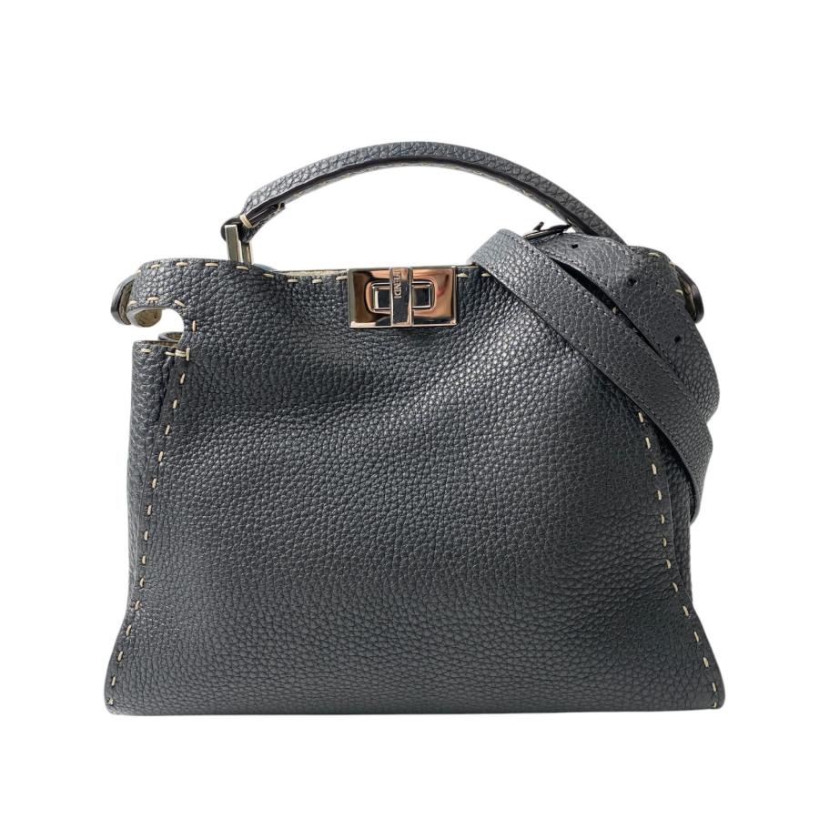 FENDI 美品 フェンディ レディース ピーカブー エッセンシャリー ミニ 