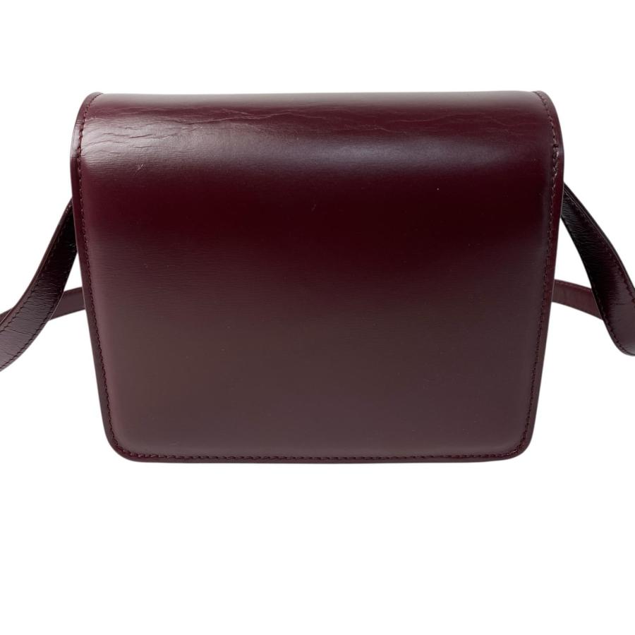 CELINE（セリーヌ） クラシックボックス ショルダーバッグ ボルドー 