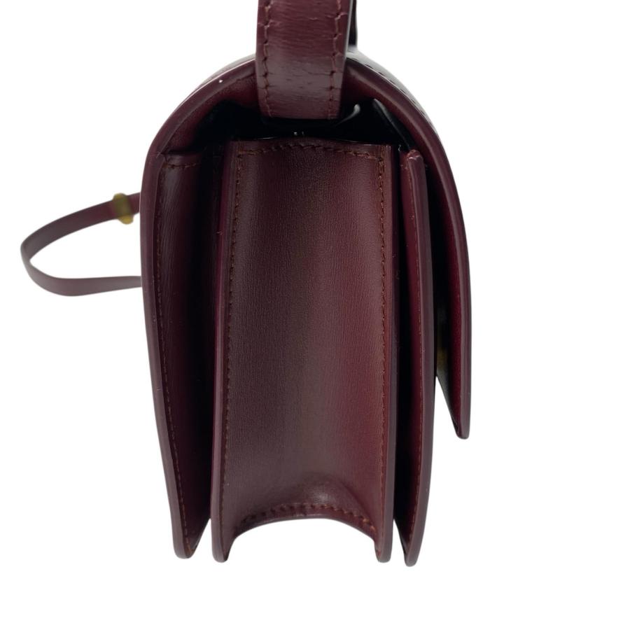CELINE（セリーヌ） クラシックボックス ショルダーバッグ ボルドー 