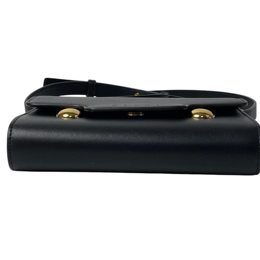 MARNI（マルニ） 新品同様 トランカルー ショルダーバッグ ブラック 斜 
