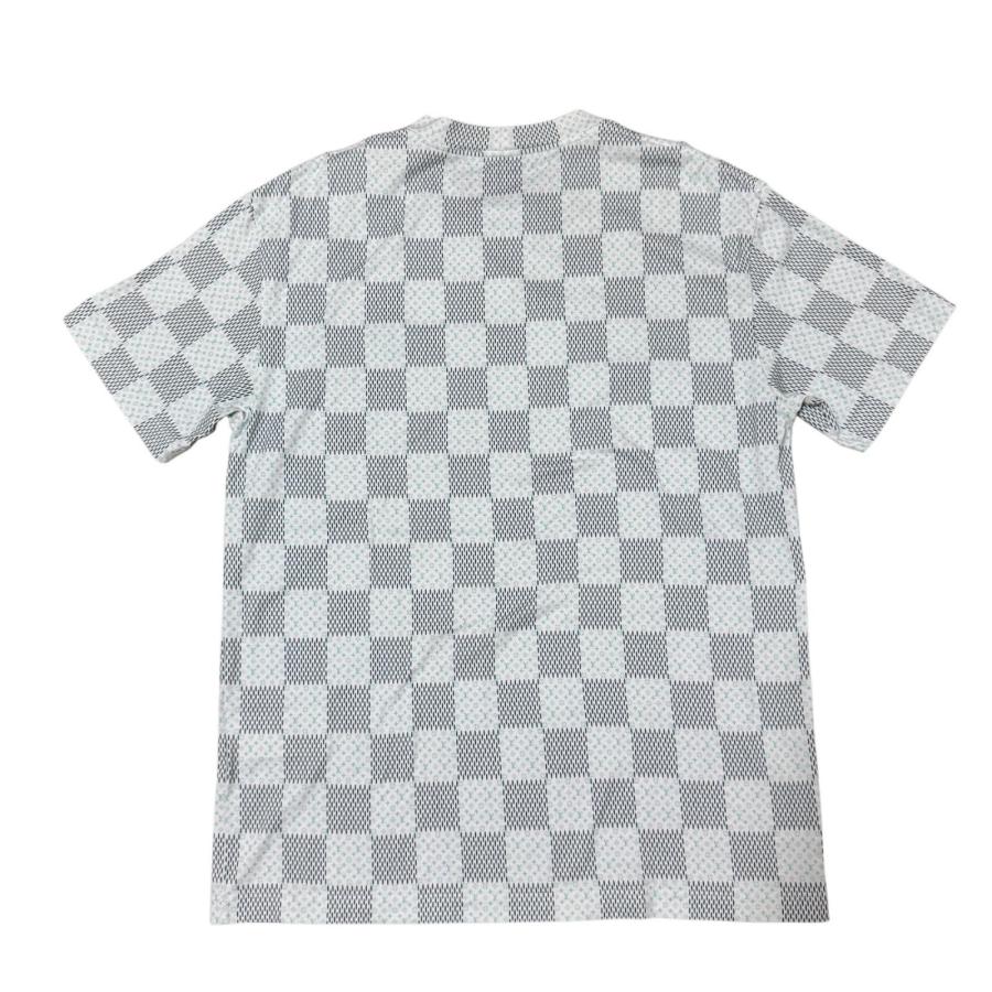 美品 ヴィトン LOUIS VUITTON ダミエ 半袖Tシャツ メンズ L LOUIS VUITTON（ルイ・ヴィトン） 美品 ダミエ 半袖Tシャツ #L メンズ