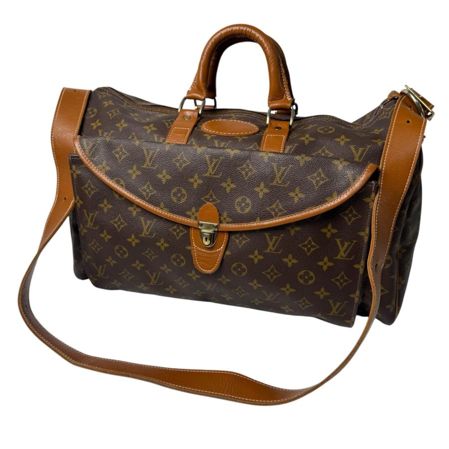 激レア ルイヴィトン LOUIS VUITTON モノグラム ヴィンテージ ボストンバッグ USA製 斜めがけ クロスボディ レディース_1