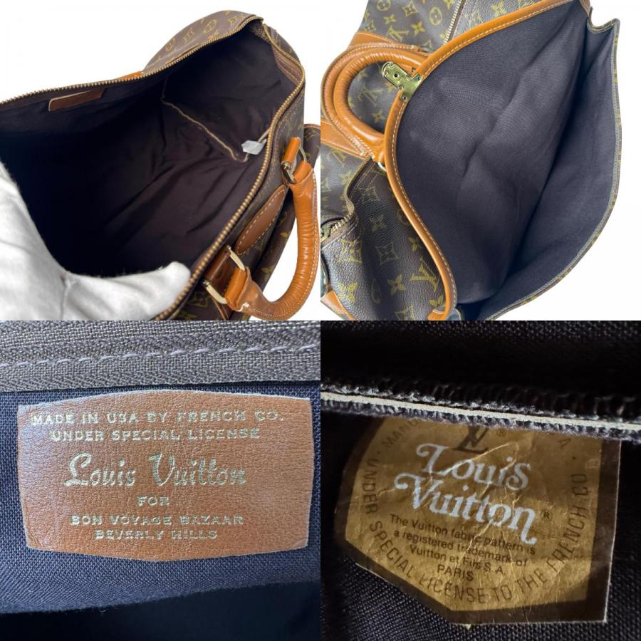 激レア ルイヴィトン LOUIS VUITTON モノグラム ヴィンテージ ボストンバッグ USA製 斜めがけ クロスボディ レディース_6