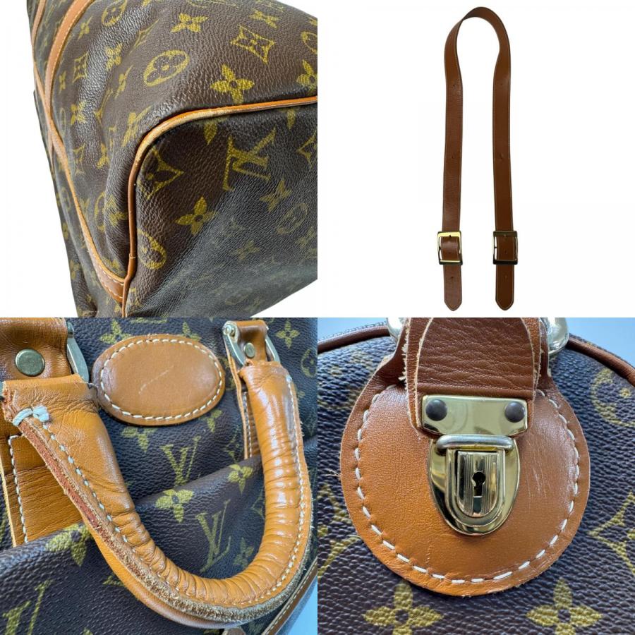激レア ルイヴィトン LOUIS VUITTON モノグラム ヴィンテージ ボストンバッグ USA製 斜めがけ クロスボディ レディース_8