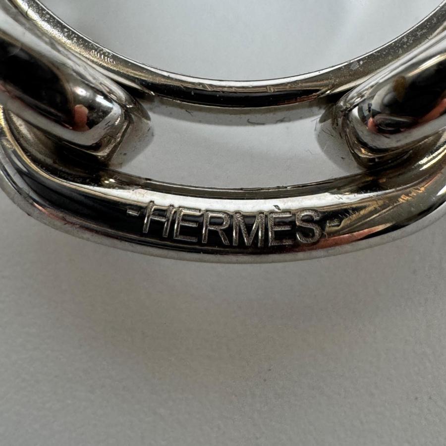 HERMES（エルメス） シェーヌダンクル スカーフリング シルバー