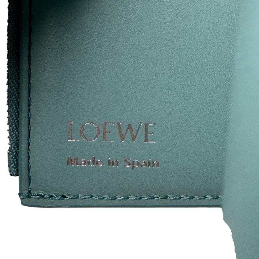 LOEWE（ロエベ） 美品 ペブル バーティカル ウォレット CANBS33X01 二 