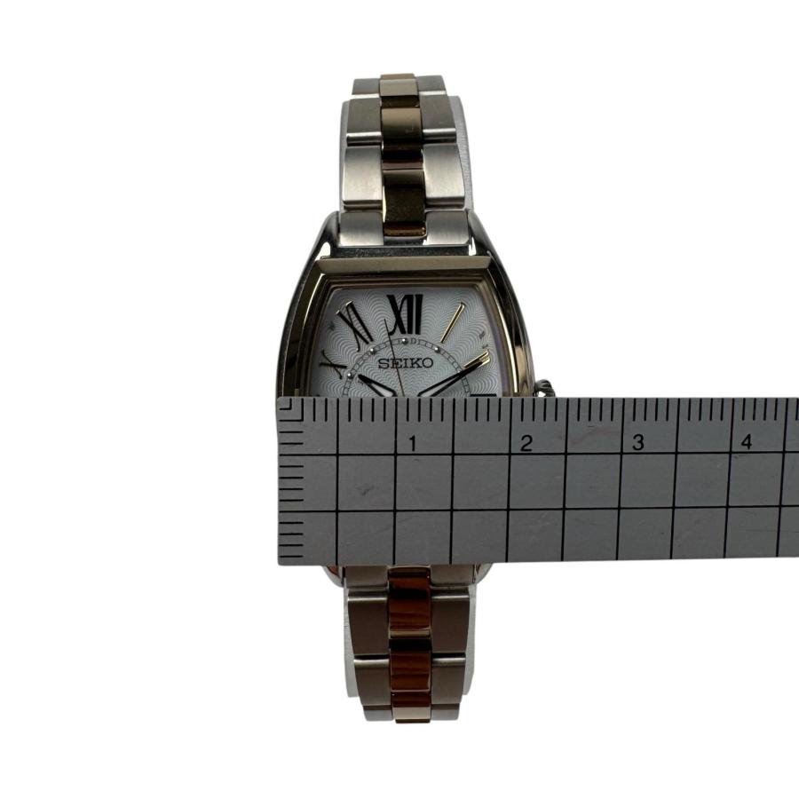 SEIKO ルキアヤセ　1B32-0AN0 SEIKO（セイコー） 美品 ルキア 1B32-0AJ0 シルバー文字盤 ソーラー