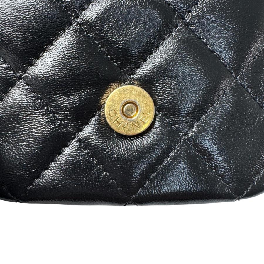 CHANEL（シャネル） 美品 バッグチャーム マトラッセ ココマーク 小物
