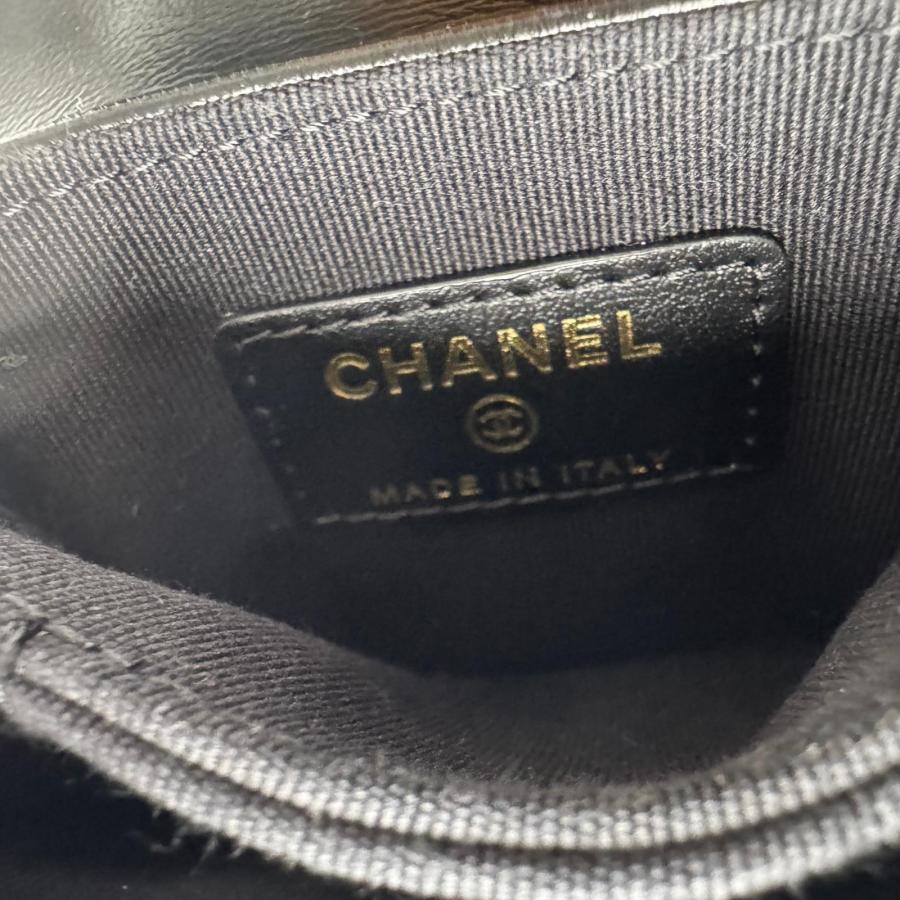 CHANEL（シャネル） 美品 バッグチャーム マトラッセ ココマーク 小物