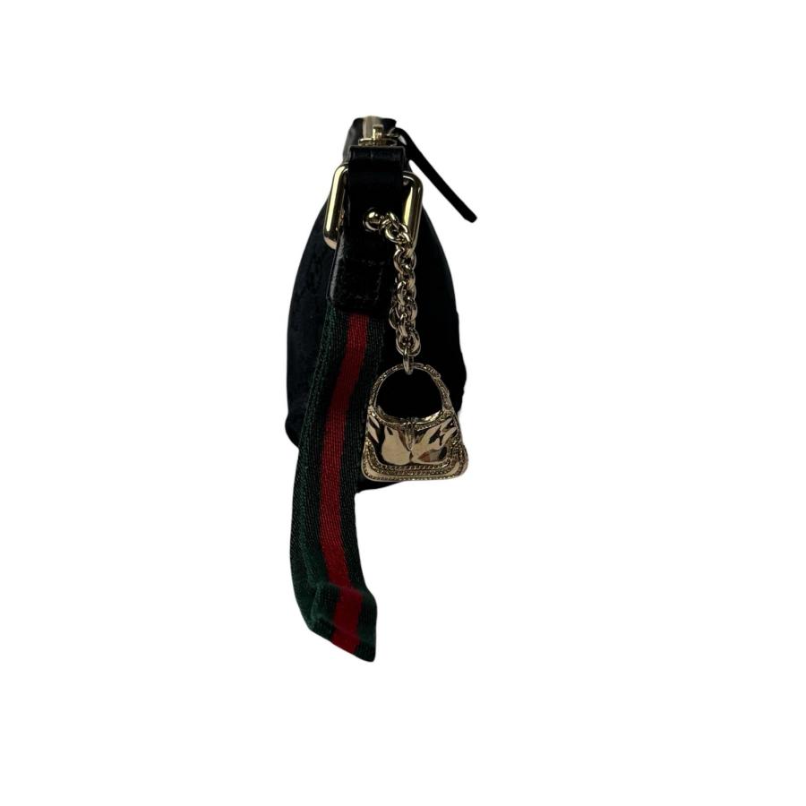 GUCCI（グッチ） 美品 GUCCI GGキャンバス ポーチ シェリーライン