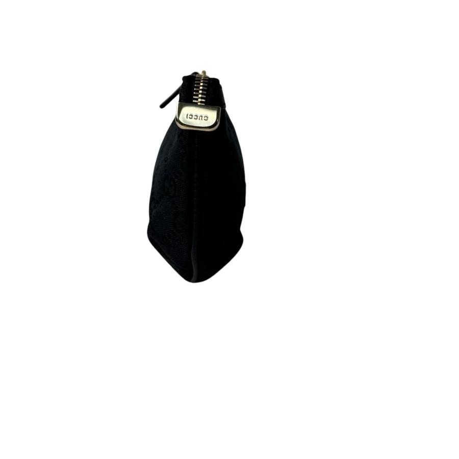 GUCCI（グッチ） 美品 GUCCI GGキャンバス ポーチ シェリーライン 