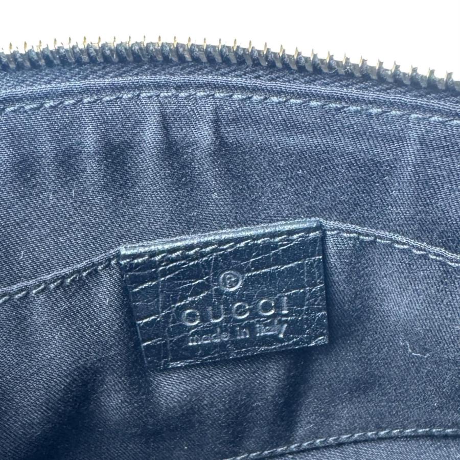 GUCCI（グッチ） 美品 GUCCI GGキャンバス ポーチ シェリーライン