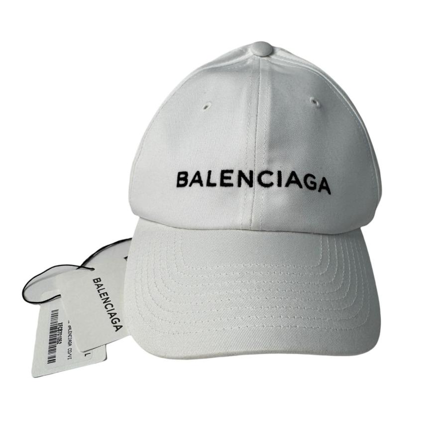 BALENCIAGA（バレンシアガ） 未使用 ロゴ刺繍 ベースボールキャップ #L