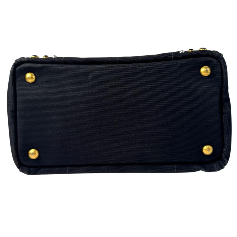 PRADA（プラダ） カナパ ビジュー スタッズ 2WAY トートバッグ
