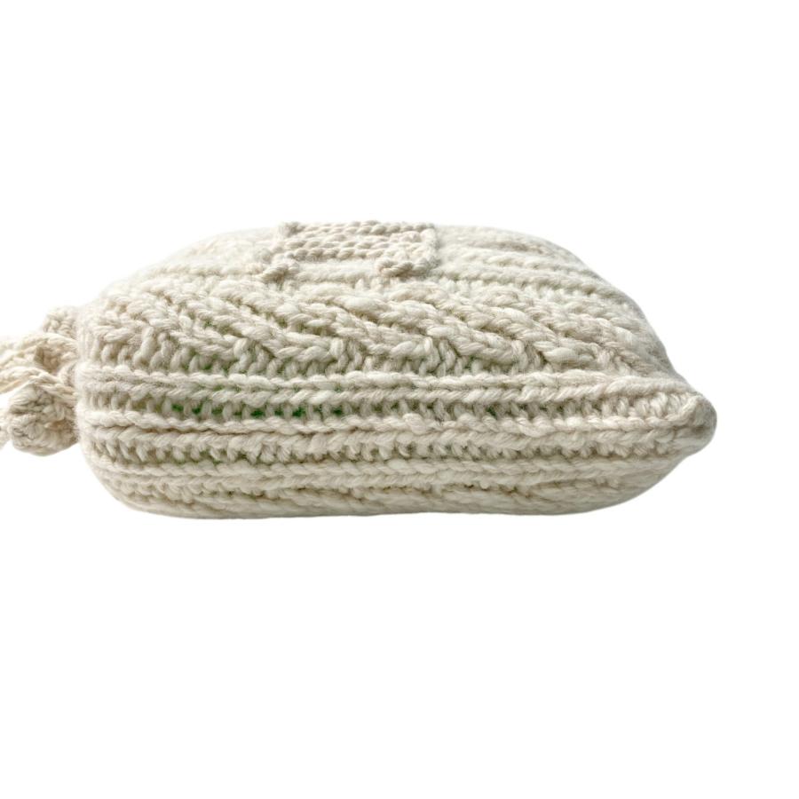 未使用 セリーヌCELINE アラン ニット ミニショルダーバッグ CELINE 未使用 セリーヌ レディース アラン ニット ミニ