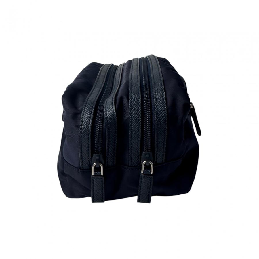 PRADA（プラダ） 美品 トライアングルロゴ トラベル ポーチ 2NA030 