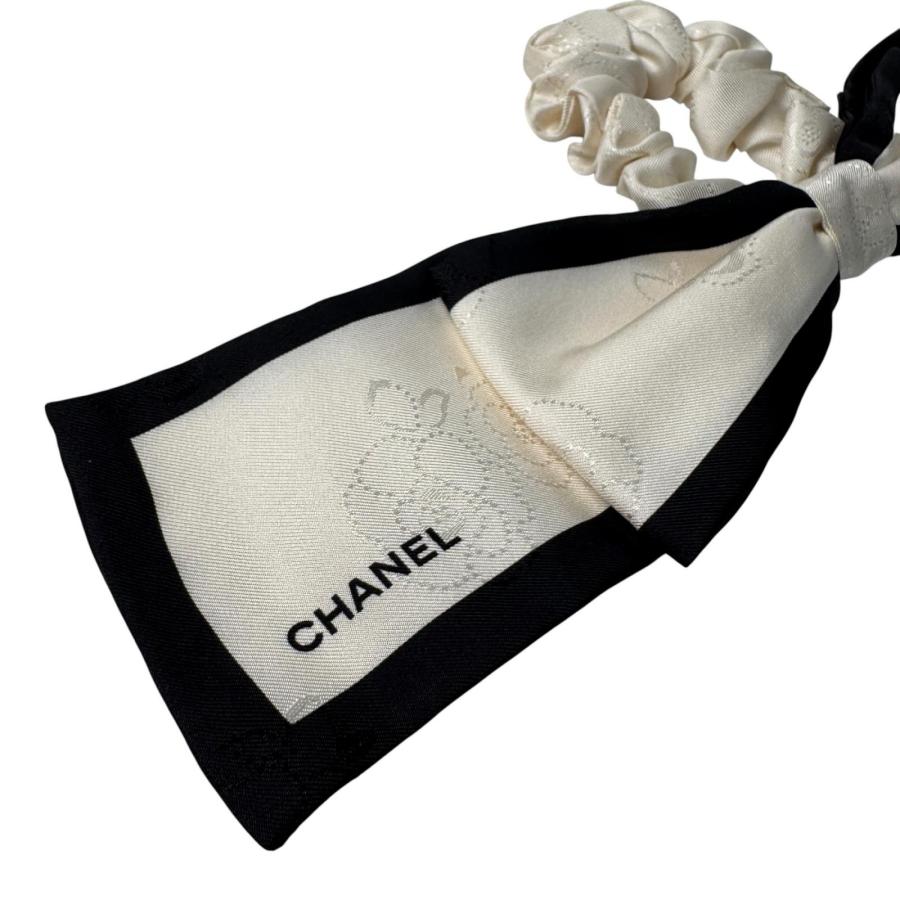 CHANEL（シャネル） 美品 シュシュ リボン シルク AA7530 ヘア