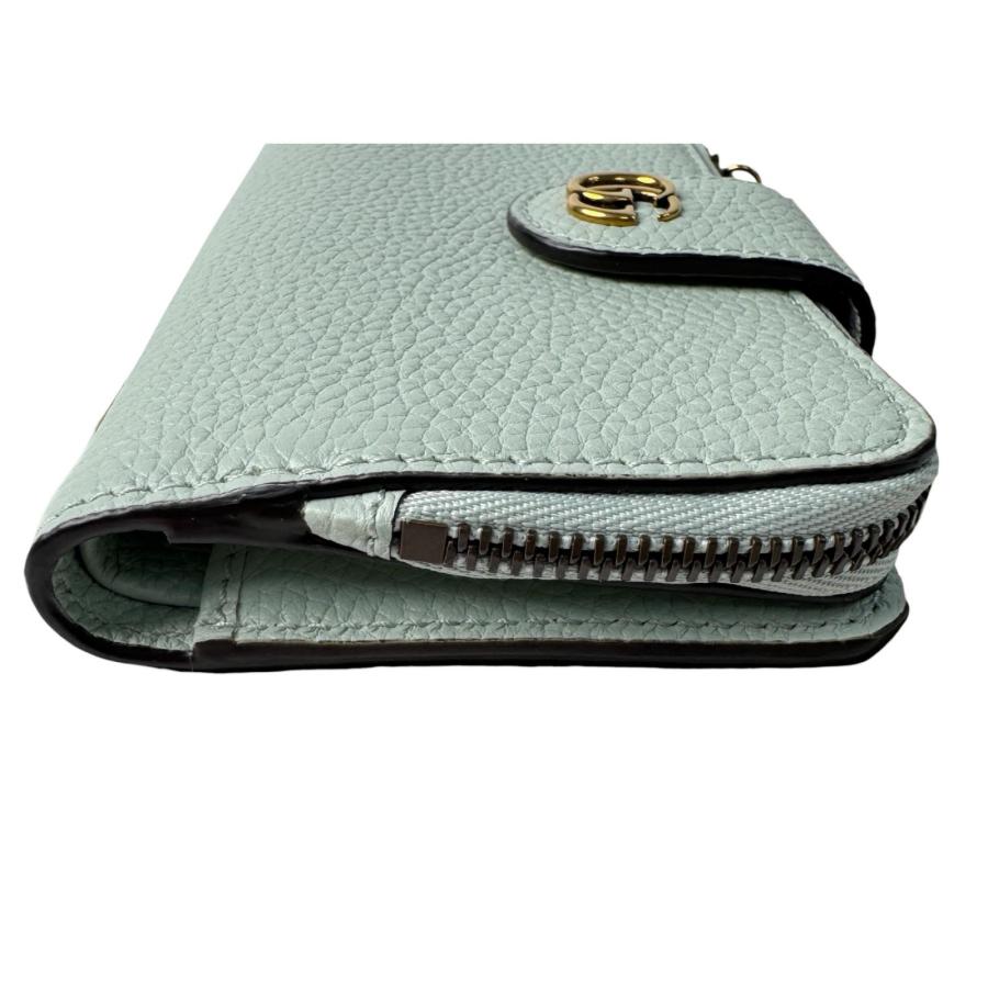 グッチ ヒグチユウコ ダブルG バンブー 二つ折り財布 GUCCI（グッチ） 美品 バンブー付き ダブルG ミディアム ウォレット 二