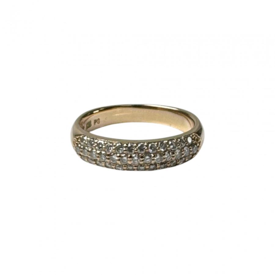 Ponte Vecchio（ポンテヴェキオ） K18 PG ダイヤモンド 0.40ct リング 