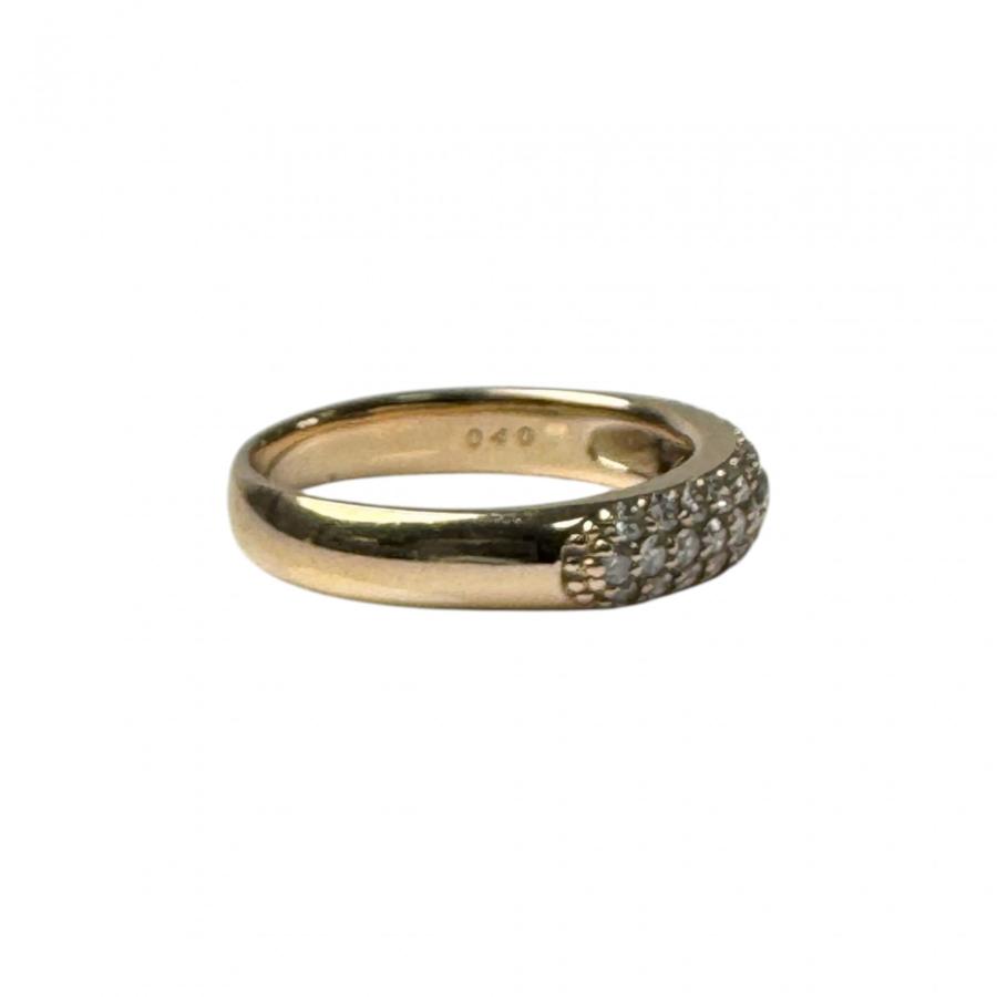 Ponte Vecchio（ポンテヴェキオ） K18 PG ダイヤモンド 0.40ct リング 