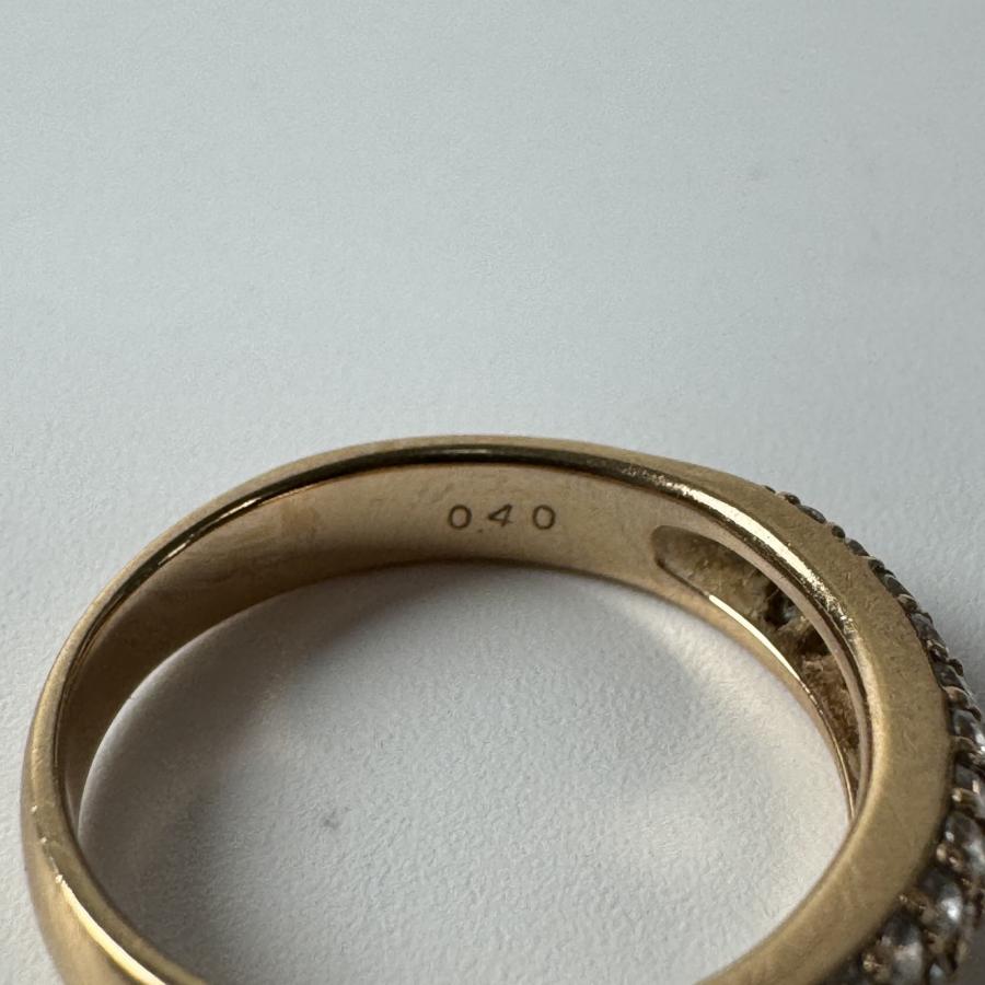 Ponte Vecchio（ポンテヴェキオ） K18 PG ダイヤモンド 0.40ct リング 