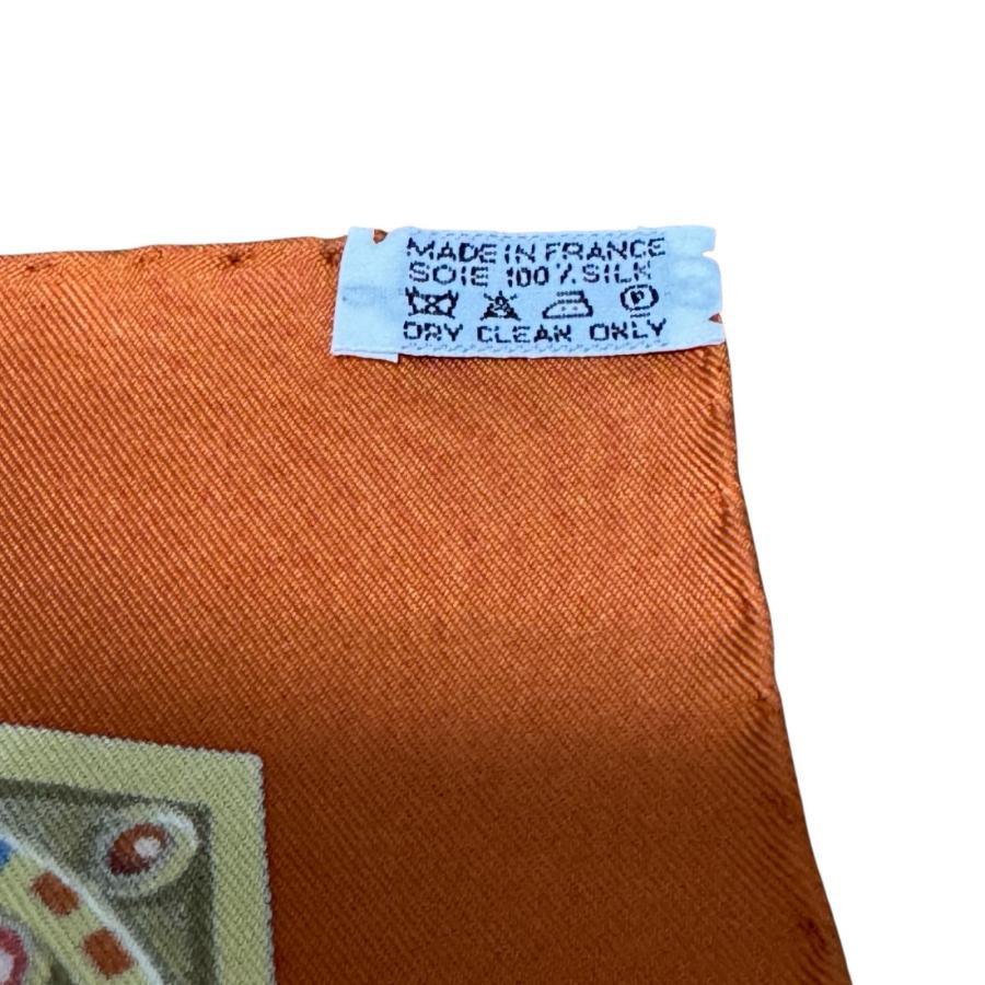 HERMES（エルメス） 美品 カレ90 正義の騎士の勝利 スカーフ シルク