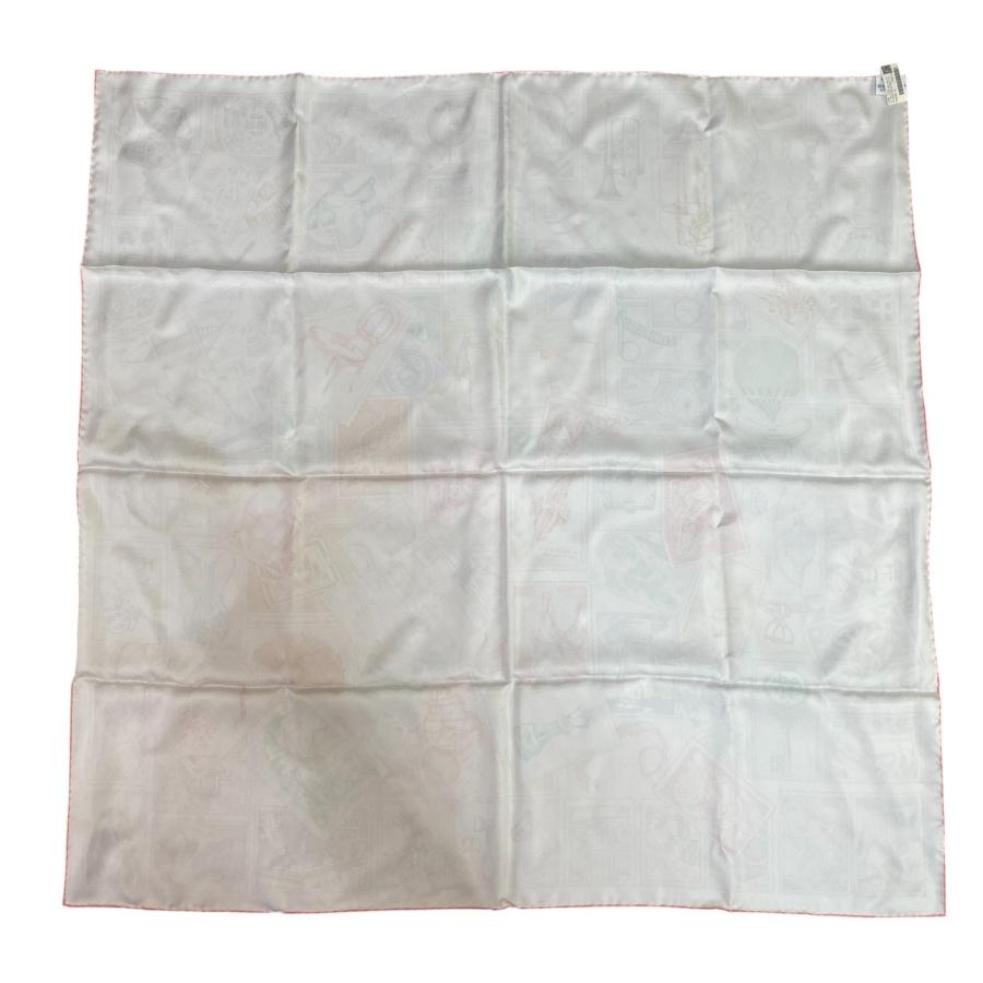 HERMES 未使用 エルメス カレ 90 フォーブルの切手愛好家 レディース  