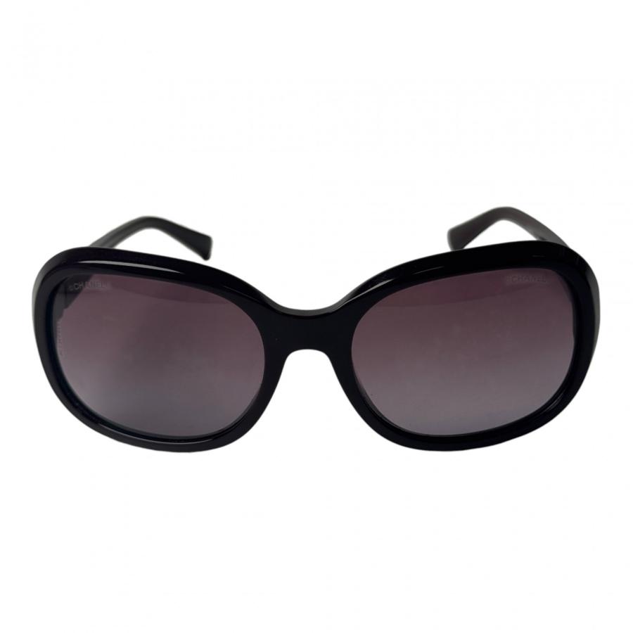 【現状品⑥】CHANEL シャネル サングラス 5286-A ココマーク 黒) CHANEL（シャネル） サングラス ココマーク 5286-A 度なし レディース