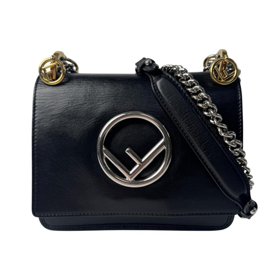FENDI（フェンディ） キャナイエフ 2way チェーンショルダーバッグ 斜 