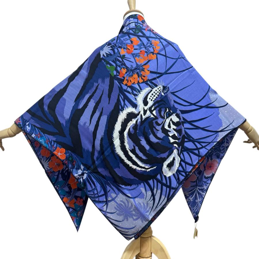 HERMES（エルメス） カレジェアン140 タイガータイガー 虎 アリス
