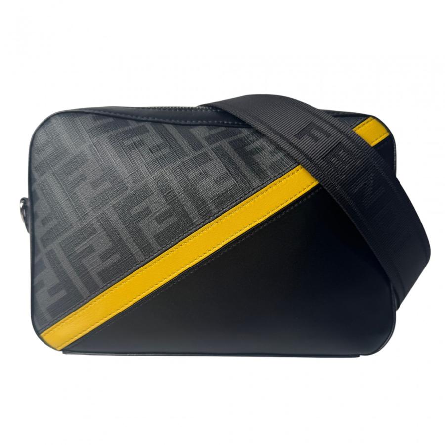 フェンディ FENDI ダイアゴナル カメラバッグ ショルダーバッグ 7M0286 斜めがけ クロスボディ メンズ FENDI（フェンディ） ダイアゴナル カメラバッグ ショルダーバッグ