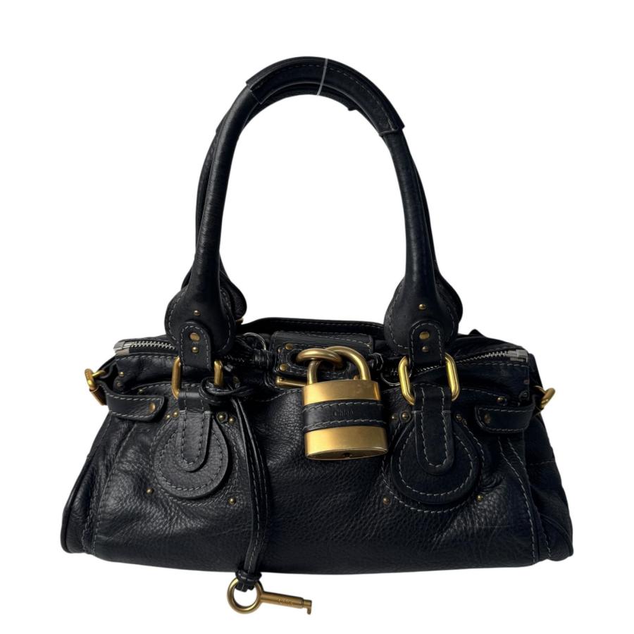 Chloe（クロエ） 美品 パディントン ハンドバッグ 南京錠 カデナ